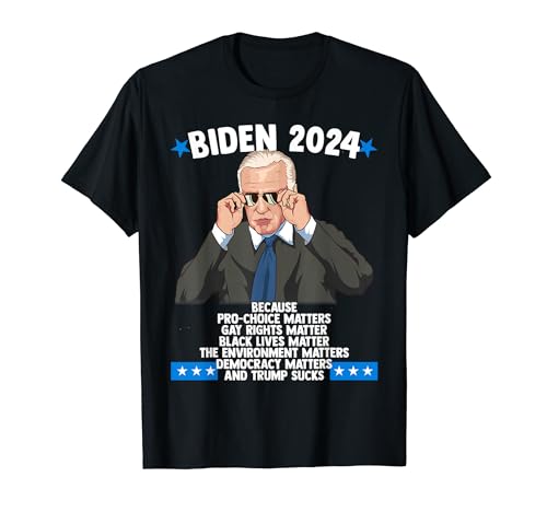 Biden-Wahlabstimmung 2024 Black Lives Pro-Choice LGBT Trump T-Shirt