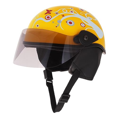 Image of Sage Square Adjustable Junior Helmet for Kids Baby Safety & Comfort, Stylish Sticker Design (3-12 Years)