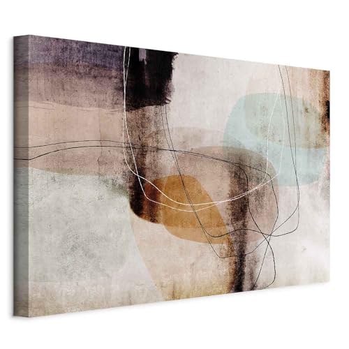 murando - Quadro Acustico Motivo geometrico 1 pezzo schiuma acustica Quadri Moderni Camera da Letto - Stampa su Tela - Pannelli Fonoassorbenti Decorativi - Fonoassorbente Acustiche