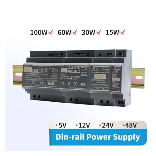 Alimentation à découpage haut rendement HDR-30 24V ajustable 5V 12V 48V - 2