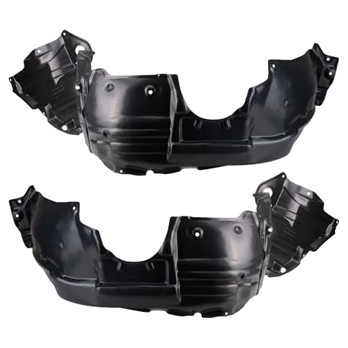 Image of TRQ Front Inner Fender Liner Set Compatible with 2011-2013 Toyota Highlander TO1248172 TO1249172