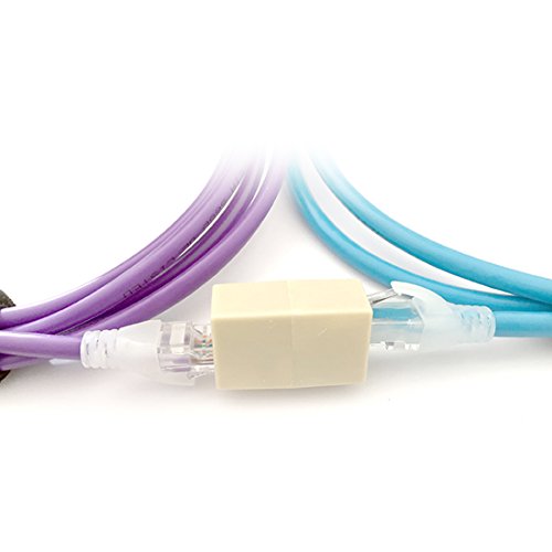 Acoplador RJ45 Cat6 Línea Dual Blanco Set 20 Pzas miniatura 6