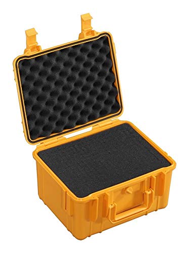 B&W International GmbH B&W - Funda para Exteriores (Tipo 20, Color Naranja con Inserto de Espuma desplumable)