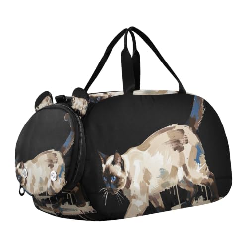 Bolsa de yoga para niños ideal para viajes, natación y ballet con zapatero