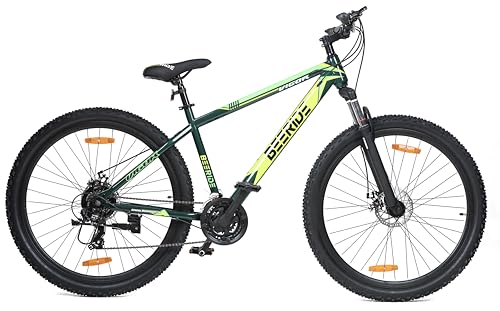 Image of Vigor 29 MTB Frame, Mountain Bike 18.5 Inches, 21 Speed, Dual Disc Brake, Double Wall Alloy Rim for Unisex