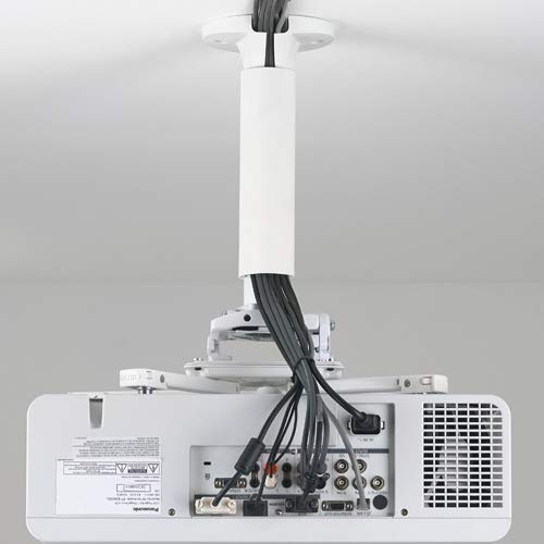 Cacher les fils électriques avec le profilé Chief CMA274W blanc de 1219 mm pour mur et meuble