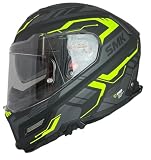 SMK HELMETS Casco Integral Modelo AGNAR TEKTRON Decorado Mate (MA264) Totalmente Homologado 22.06