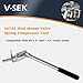 V-SEK 66784 Stud Mount Valve Spring Compressor Tool Valve Spring Removal Installer Tool Compatible with All 3/8 & 7/16 Inch Rocker Studs