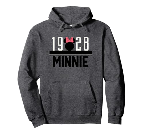 Minnie Pullover Hoodie Disney 1928 sweat chaud contre le froid hivernal