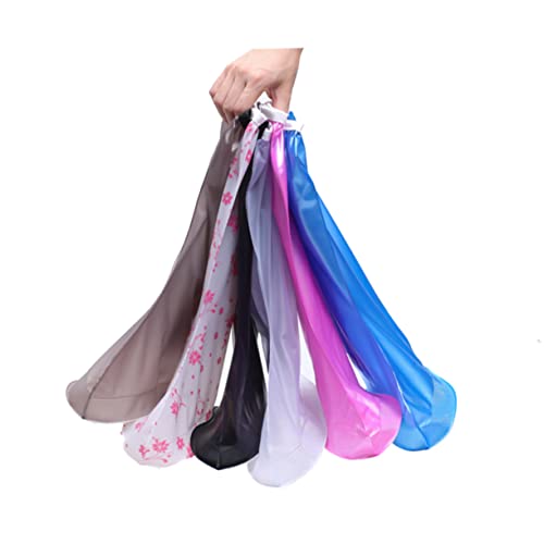 FUNOMOCYA Shoes Protector Cover for Outdoor Boot Hospital Shoecovers Isolation Rainy Day Boot Protector Rain Boot Cover Overshoes Blue