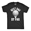 Funny mens golfing t shirts best dad by par and other graphic golf tees for dads  urban country home decor