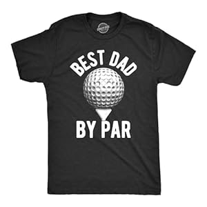 Funny mens golfing t shirts best dad by par and other graphic golf tees for dads  urban country home decor