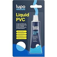 LUPO Reparaturset für aufblasbare Artikel | Universalkleber zur Reparatur von Löchern in aufblasbaren Pools, Whirlpools, Booten, Kajaks, Kanus, Luftmatratzen u. v. m. | Flüssiger Gummi-Flickenkleber