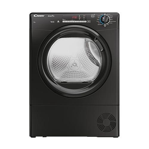 Candy CROE C9TBEB-80 Condenser Tumble Dryer, 9kg load, Black