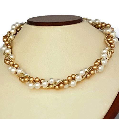 Faux Pearl Necklace Wedding Bridal 