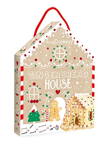 ScrapCooking - Troquelados para casa de Pan de Especias de Acero Inoxidable, Multicolor, de 26,5 x 20 x 4 cm, Ref. 3975