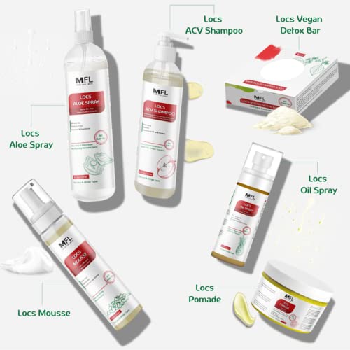 Mfl Made For Locs Made For Locs Vegan Aloe Refresher Spray | Hydrating Moisturizer For Locs & Dreadlocks, Natural Hair Care | Nourishing Locs Spray With Aloe Vera thumb #4