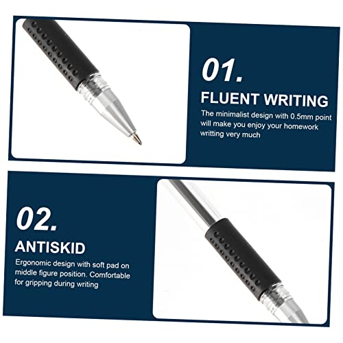 Gel Ink Pens 0.5mm 12pcs Pens Office School Writing Tools miniatura 7
