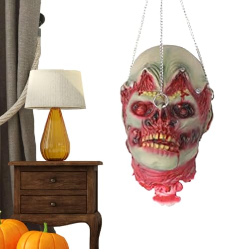 Decoraciones terroríficas de Halloween con materiales resistentes para porche y hogar