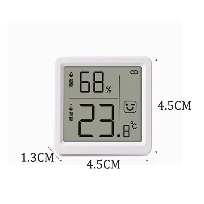 Wall Mounted Indoor Household Precision Clock Temperature Meter