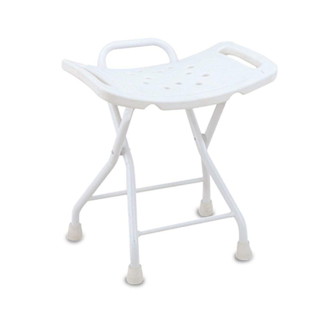 Evita resbalones en la ducha con la silla de baño plegable antideslizante para mayores