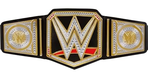Mattel WWE Championship - Cinturón de título para niños, estilo auténtico con cinturón ajustable a partir de 6 años | Ya disponible en tu tienda friki favorita! En mundofriki.es! Mattel WWE Championship - Cinturón de título para niños, estilo auténtico con cinturón ajustable a partir de 6 años | Ya disponible en tu tienda friki favorita! En mundofriki.es!