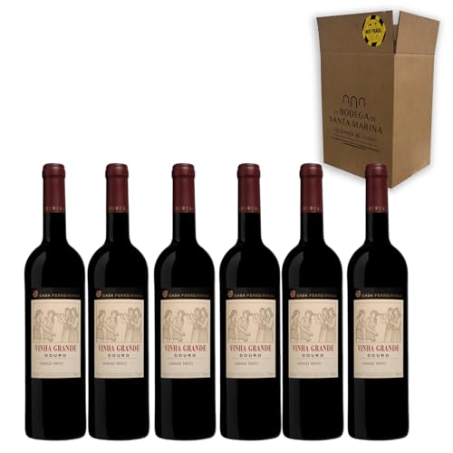 Vinha Grande - Ideal para Maridar con Carne y Comida Mediterránea - Pack 6 Botellas 75cl
