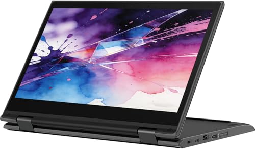 Image of Lenovo 300E Chromebook Gen 2 Touchscreen Laptop (Renewed) | 11.6'' 2-in-1 Notebook for Student Education, 4GB RAM, 32GB SSD, Celeron N4020(1.1GHz-2.8GHz), Japanese Keyboard, Chrome OS
