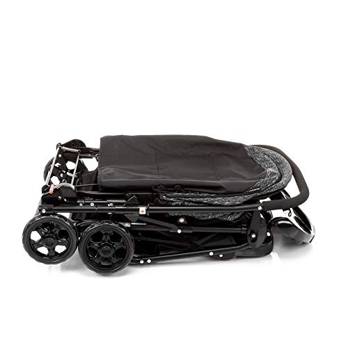 Cosco Kids, Carrinho de Bebê Reverse, Preto Rajado