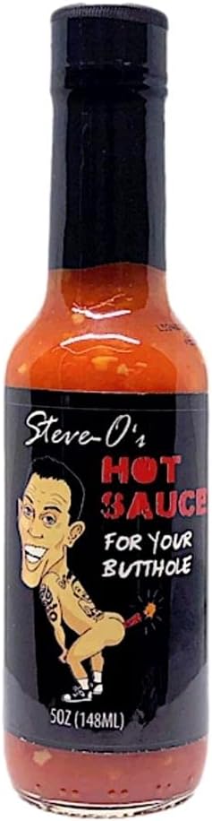 Steve-O's Hot Sauce For Your Butthole | Garlic Habanero Hot Sauce (148 ml)