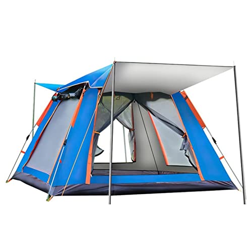 Tente de camping automatique imperméable instantanée avec double toit Rainfly