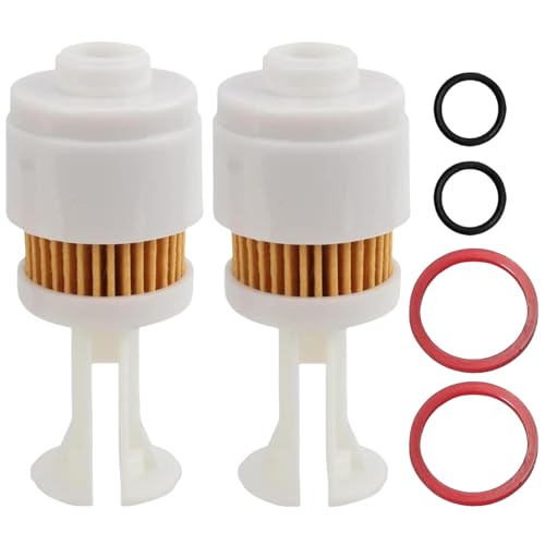 HeuroFosh 65L24563 Fuel Filter Element for Yamaha 150HP 200HP 225HP 250HP Outboard Motors 2 PCS 65L-24563-00 Sierra18-7517