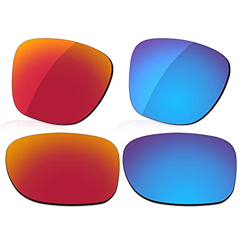 Image of LenzReborn High-impact Polarized Lens Replacement for Oakley Latch SQ Asian Fit OO9358 Sunglass - More Options