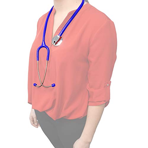 Stetoscopio per cardiologia EMT, in acciaio inox