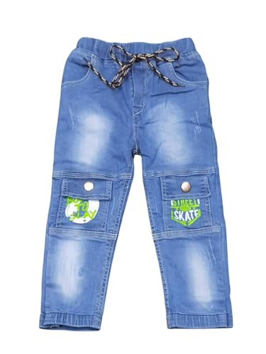 Image of Kids Boys Casual 6 Pocket Trouser Pants Super Trendy Cotton Pants.Daily Pants for Kids,Boys.Casual Jeans.Boys Trouser Pants.Funky Pants for Boys.