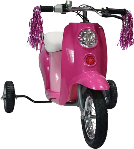 Image of Hardline Products USA Wheels for Tots Training Wheels for Razor Pocket Mod Scooter fits Sweet Pea, Euro, Bellezza, Petite, Betty, Sweet Pee, Vapor, Chrissy, Bistro, Kiki, Hot Mod & Lightshow
