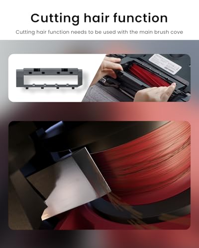 Image of Rubber Main Brush for Roborock Q Revo Series,S7 Max Ultra,S7,S7+,S7 MaxV,S7 MaxV Plus,S7 MaxV Ultra,Q7 Max,Q7 Max+,Q5,Q5+ Robot Vacuum,Replacement Part Rubber Main Roller Brush