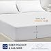 Sealy 3M Scotchgard Heated Mattress Pad | Quilted Cotton Electric Bed Warmer with 10 Heat Setting Dual Controller | 1-12 Hours Auto Shut Off | 17