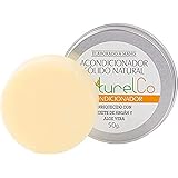 Acondicionador Sólido Natural. Envase Lata. Pastilla de 50 gramos. Enriquecido con Aceite de Argán y Aloe Vera. Naturelco.