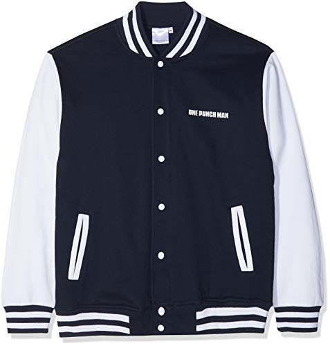 Sweat-Shirt Homme Bleu Marine Blanc ABYstyle Coton Confortable