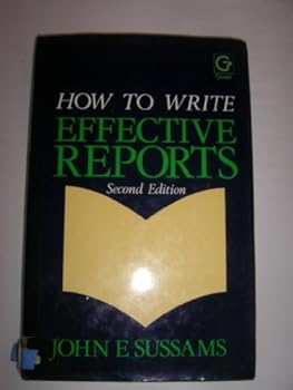 Hardcover How to Write Effective Reports Book