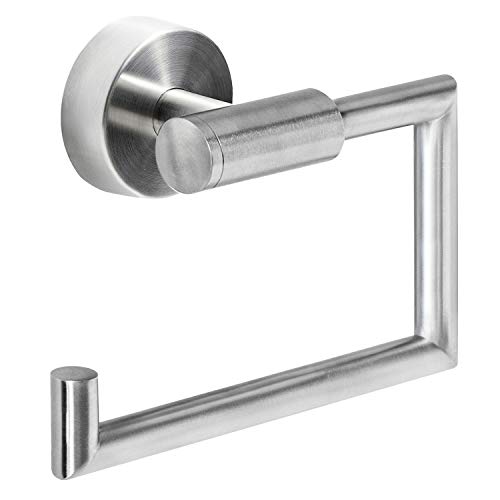 Wonderworker Hold - Toilet Paper Holder Wall Mount - No Drill - Toilet Paper Roll Holder - Stainless Steel - 15.5X13.5X5.4Cm #TOP1