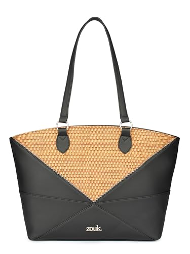 Image of ZOUK Rhea Kapoor Tote Bag - | Elegant Vegan Leather Tote for Women |