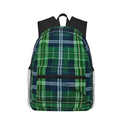 Sac à dos écossais bleu ultra léger pour soulager vos épaules à la fac