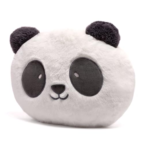 Image of Mirada Black Panda Soft Face Toy - 30 cm| Adorable Plush Animal for Kids, Toddlers, and Girls | Soft and Cuddly Stuffed Toy | Ideal for Birthday Gifts /Christmas /Diwali