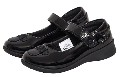 Disney Mädchen Minnie Mouse Schulschuhe Kinder Schwarze...