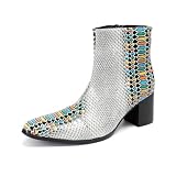 Silueta Moderna ---- Confeccionadas con una elegante punta y un sofisticado perfil de caña media, combinando la elegancia clásica con un estilo vanguardista.