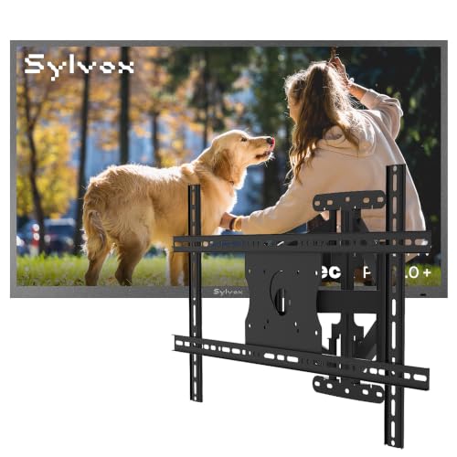 SYLVOX 65" Outdoor TV with Wall Mount, 1000 Nits Partial Sun Outdoor Television for Outdoor Spaces, 4K UHD HDR10, IP56 Weatherproof, Anti-Glare Matte Screen, Dolby Atmos, Smart Google TV