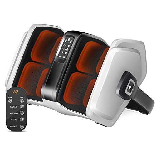 Jxp Shiatsu Foot And Calf Massager Machine With Heat & Vibration, Calf-Ankle-Foot Massager With Deep Kneading/Scraping/Rolling Blood Circulation And Foot Wellness, Gifts For Women And Men #TOP24