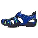 pediped boys Canyon Flex (Toddler/Little Kid/Big Kid) fashion sneakers, Blue, 8.5 Big Kid US